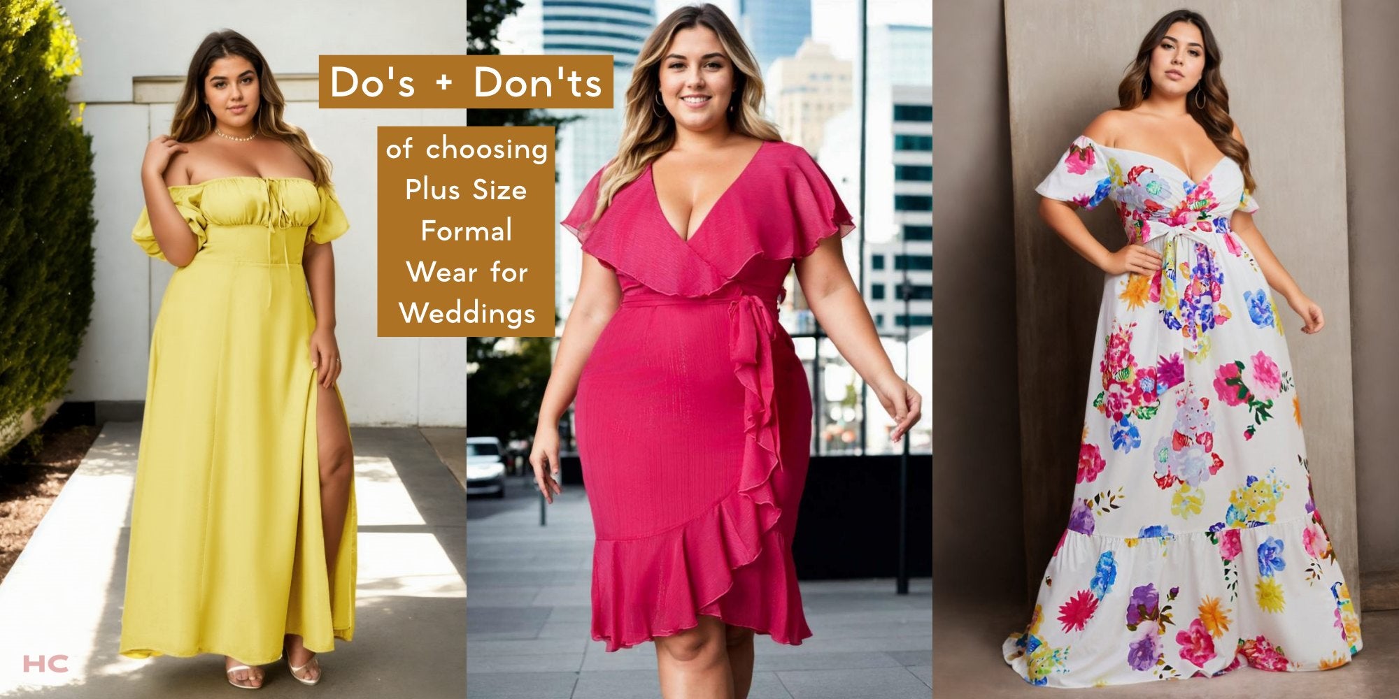 The Do’s and Don’ts of Choosing Plus Size Formal Wear for Weddings