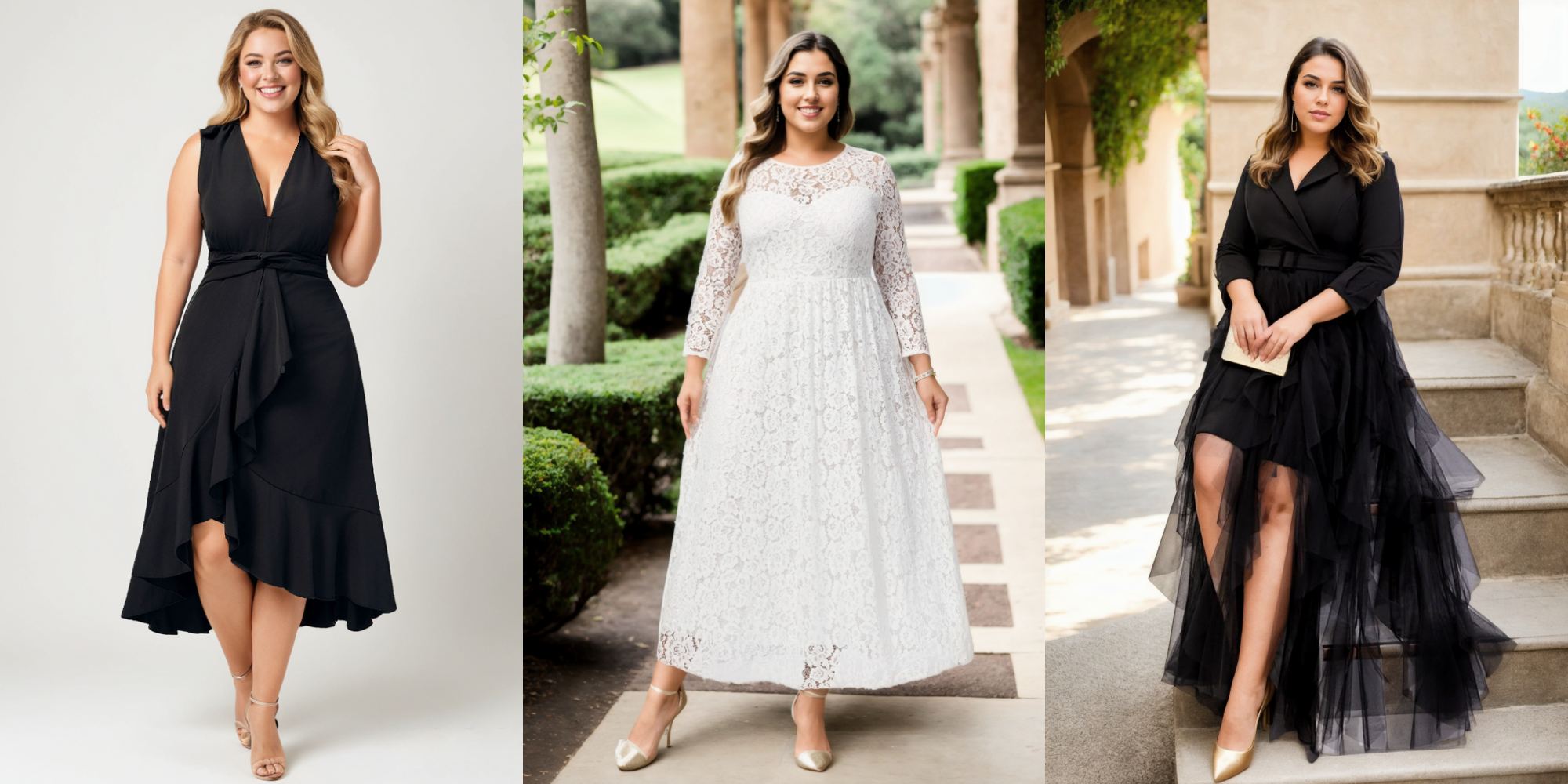 How to Hide Stomach Bulge in a Dress?