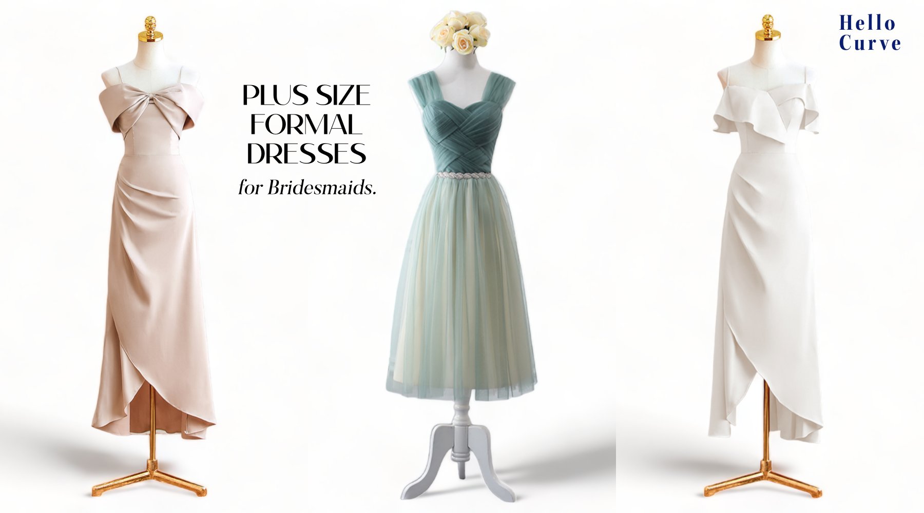Plus Size Formal Dresses for Bridesmaids: Stylish Options for All