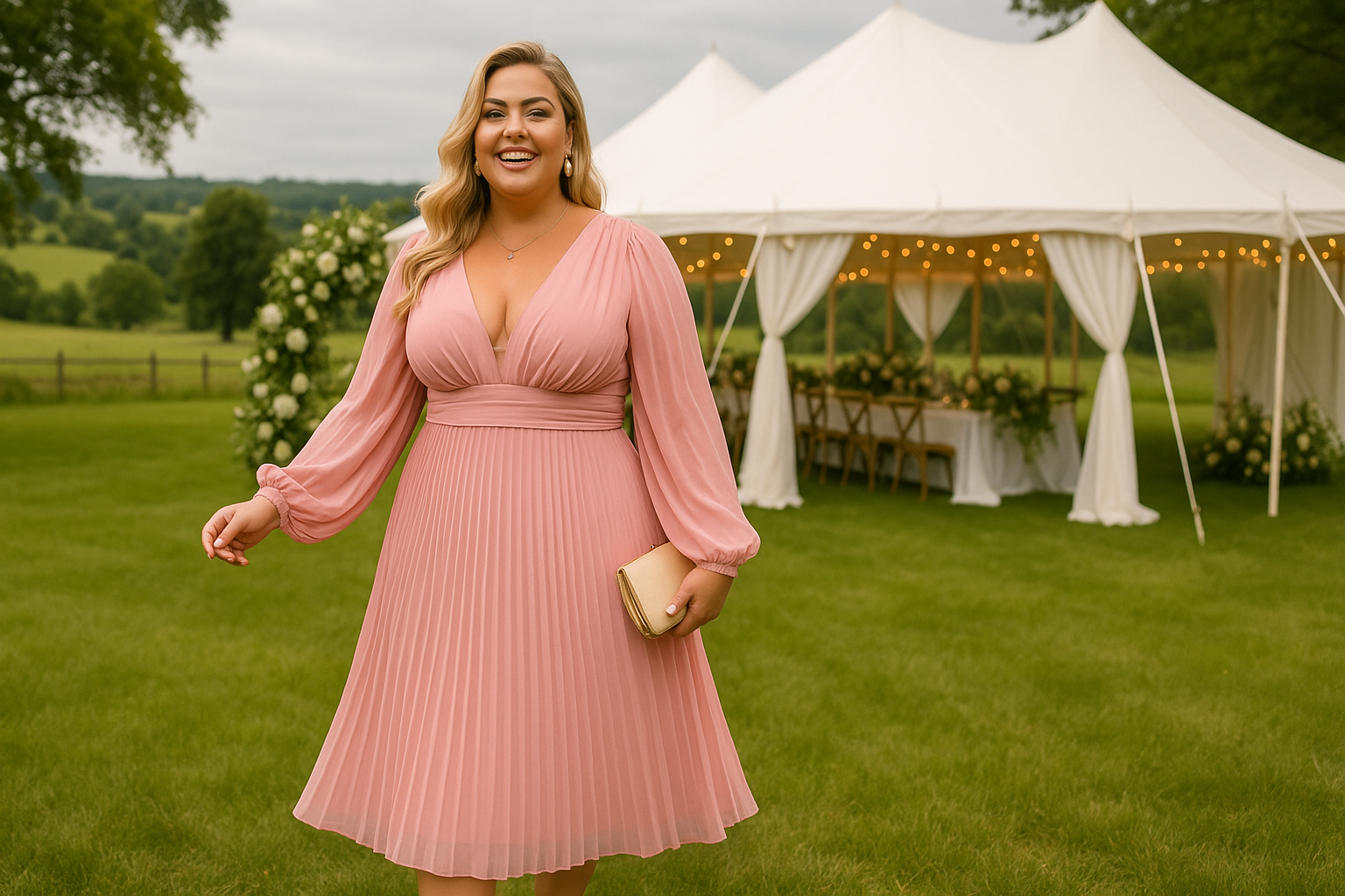 Plus Size Wedding Guest Dresses in the UK: Styles, Seasons, and Where to Buy