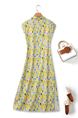 Eulla Plus Size Art Print Cheongsam