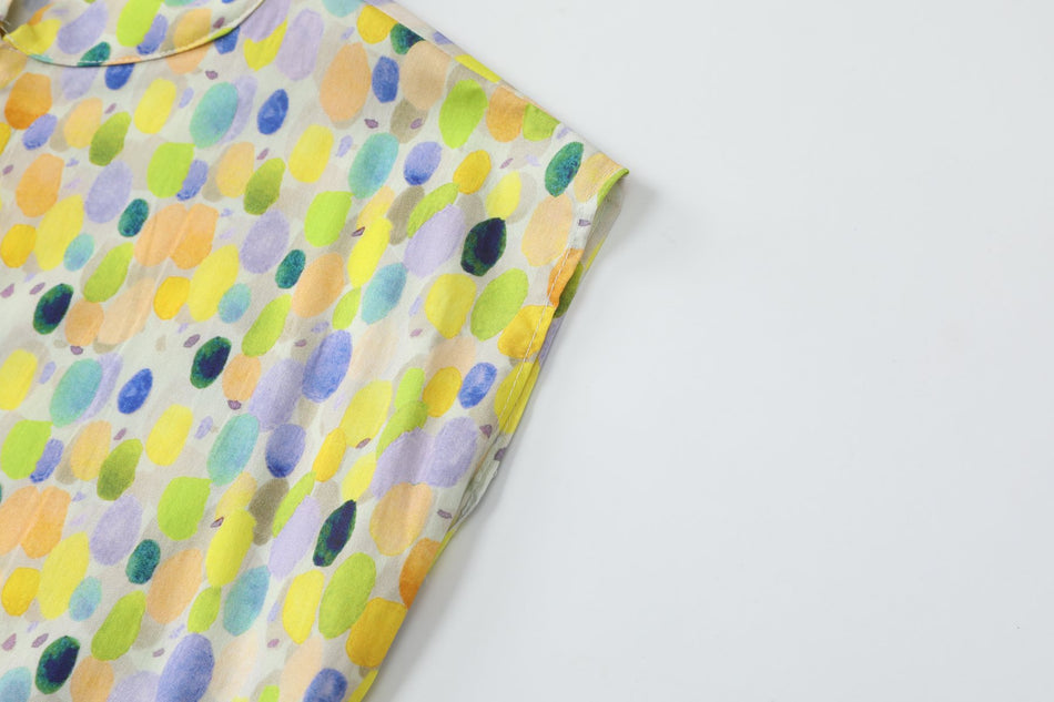 Eulla Plus Size Art Print Cheongsam