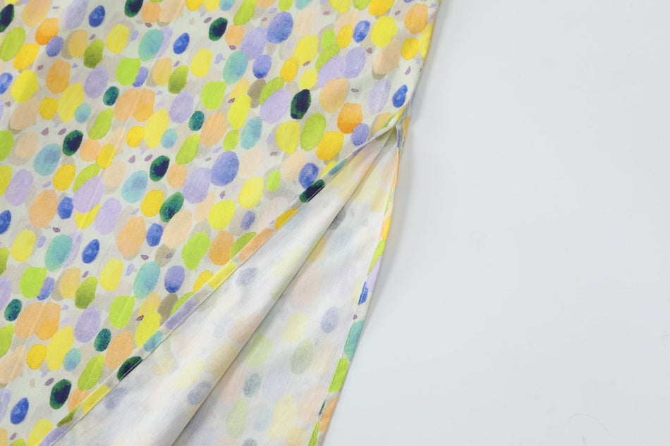 Eulla Plus Size Art Print Cheongsam