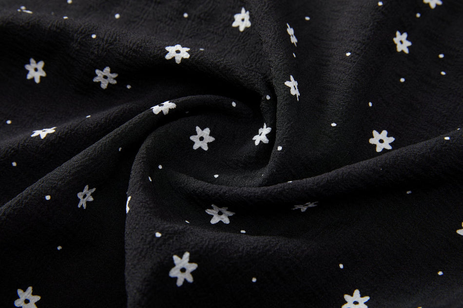 Ainsley Plus Size Black Floral Midi Dress