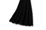 Adalee Plus Size Black Lace Short Sleeve Dress