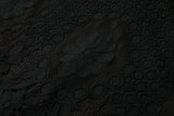 Adalee Plus Size Black Lace Short Sleeve Dress