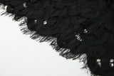 Adalee Plus Size Black Lace Short Sleeve Dress