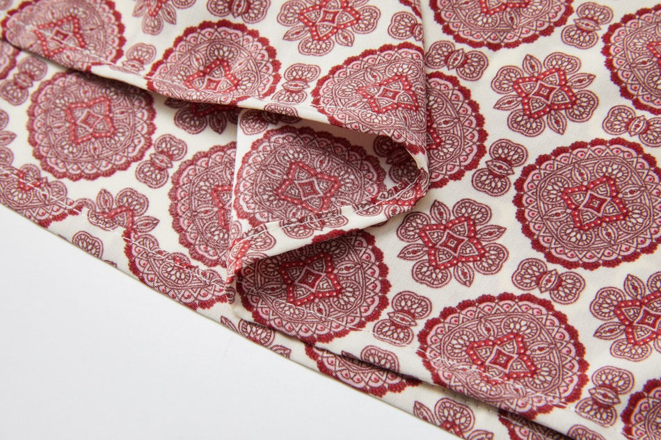 Koa Plus Size Boho Blouse and Skirt Set