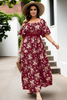 Kori Plus Size Boho Maxi Dress