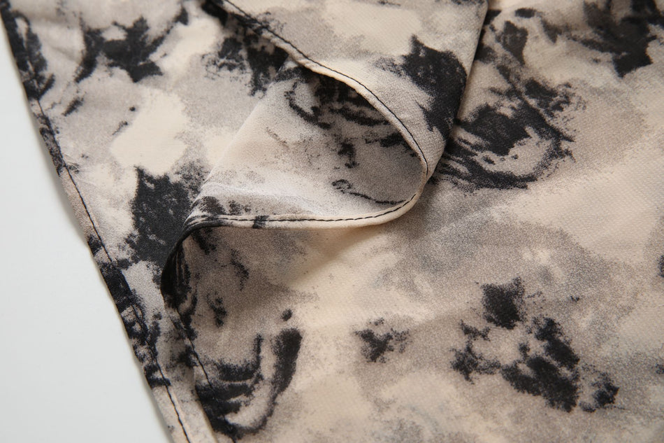 Kiera Plus Size Floral Wrap Long Sleeve Dress