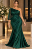 Vivian Plus Size One Shoulder Evening Gown