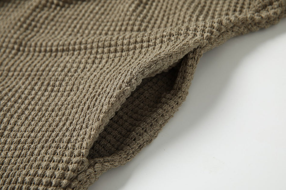 Plus Size Knit Long Cardigan