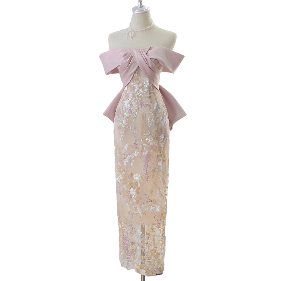 Plus Size Lace Cocktail Dress