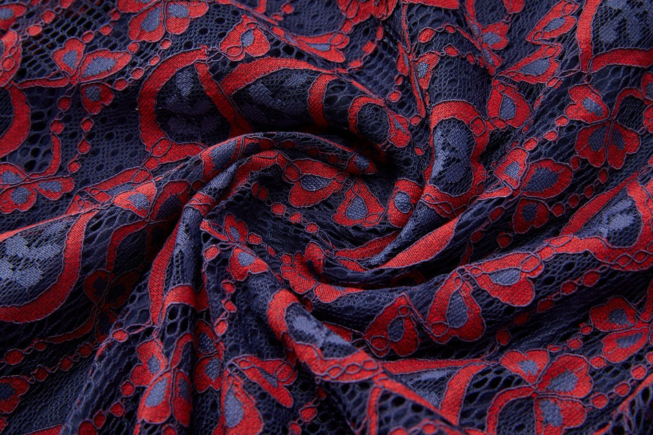 Evianna Plus Size Lace Long Sleeve Cheongsam