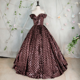 Plus Size Mermaid Pink Gown - Side View