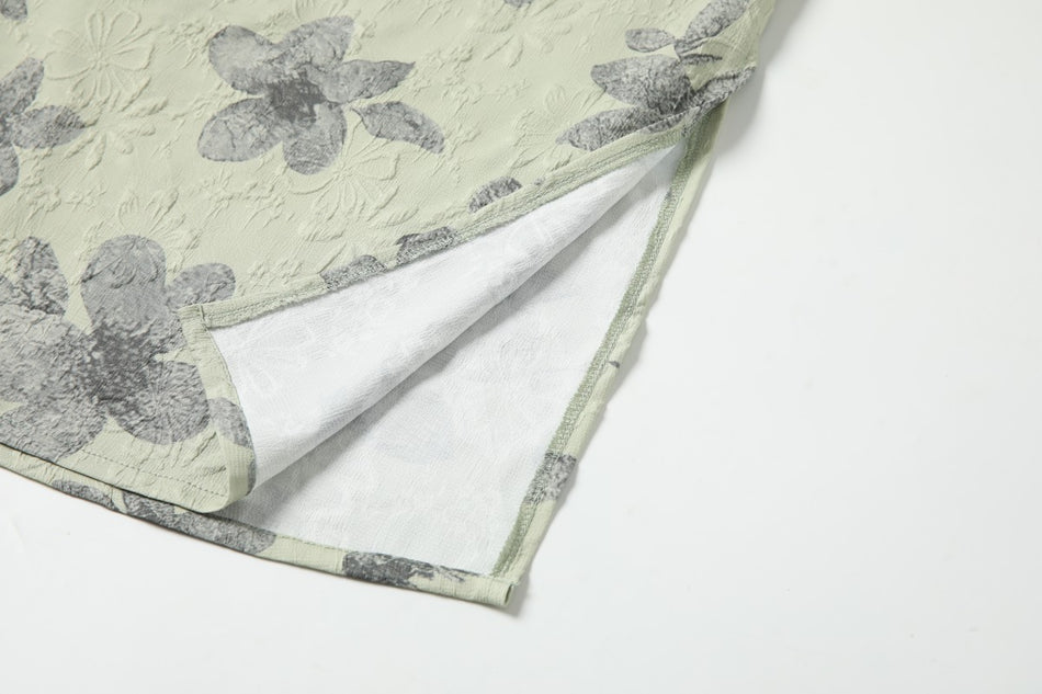 Plus Size Green Modern Qipao