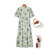 Plus Size Modern Qipao - Back View