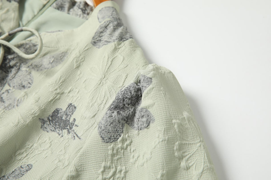 Plus Size Green Modern Qipao