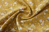 Dovie Plus Size Mustard Yellow Long Sleeve Dress