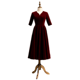 Plus Size Notch Neck Midi Dress