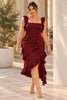Amélie Plus Size Ruffle Cocktail Dress