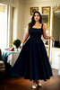 Sutton Plus Size Square Neck Big Swing Dress