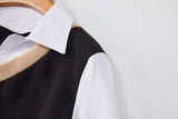 Agnetha Plus Size Sweater Vest Long Sleeve Shirt