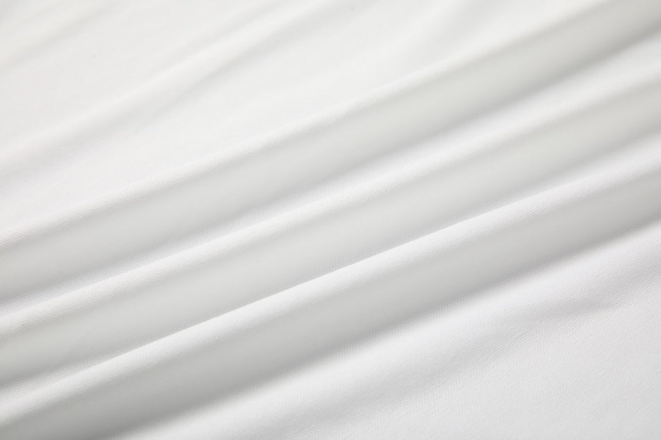 Plus Size White Short Sleeve Maxi Dress