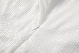 Plus Size White Short Sleeve Maxi Dress