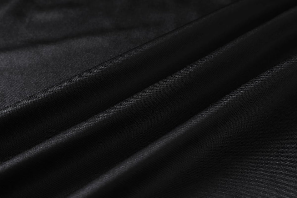 Scarlett Plus Size Black Floral Organza Dress