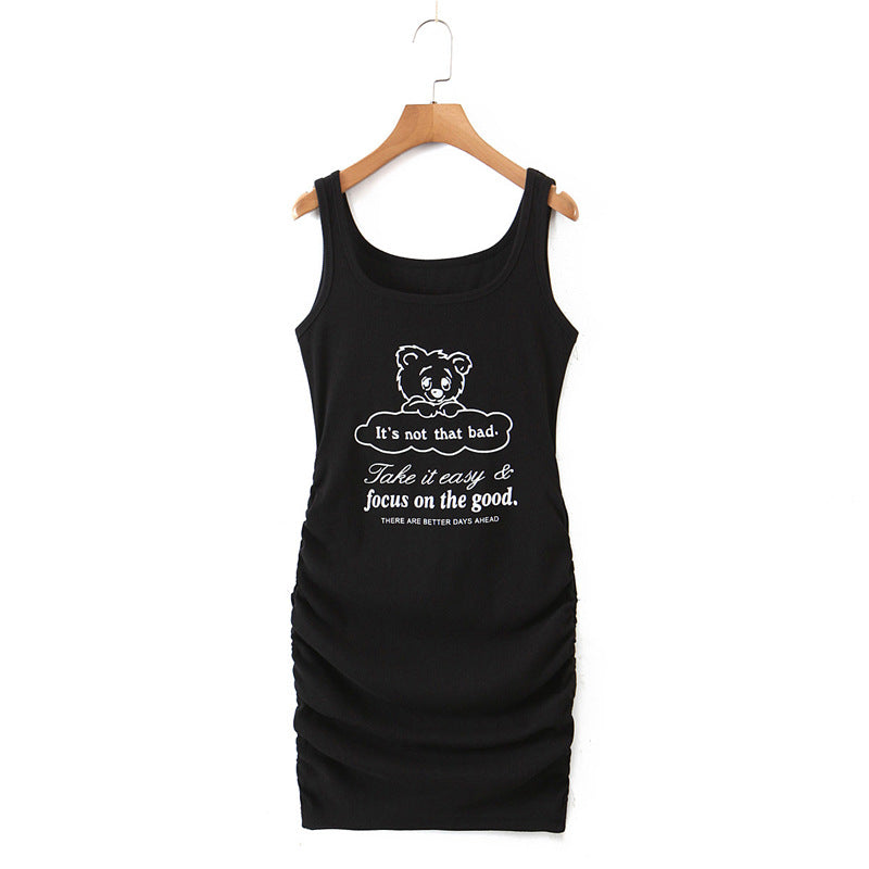 Plus Size Bear Tank Dress