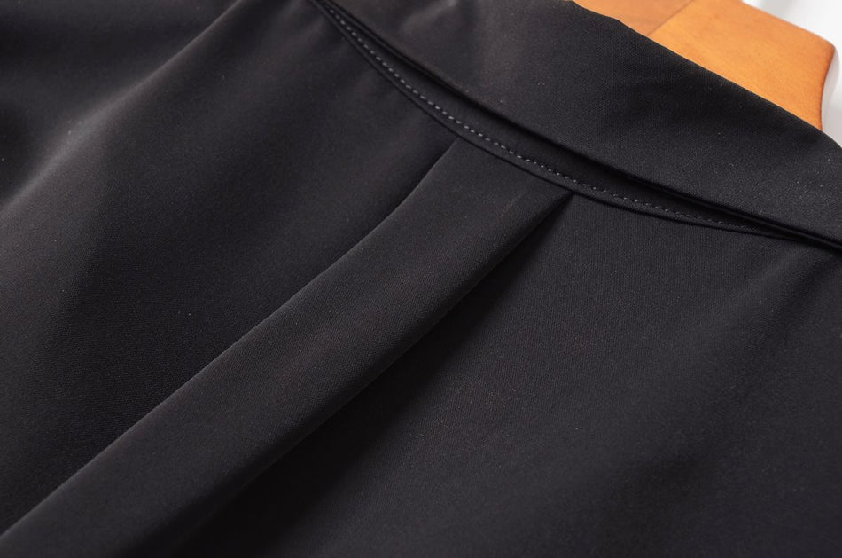 Eren Plus Size Black Shirt Dress