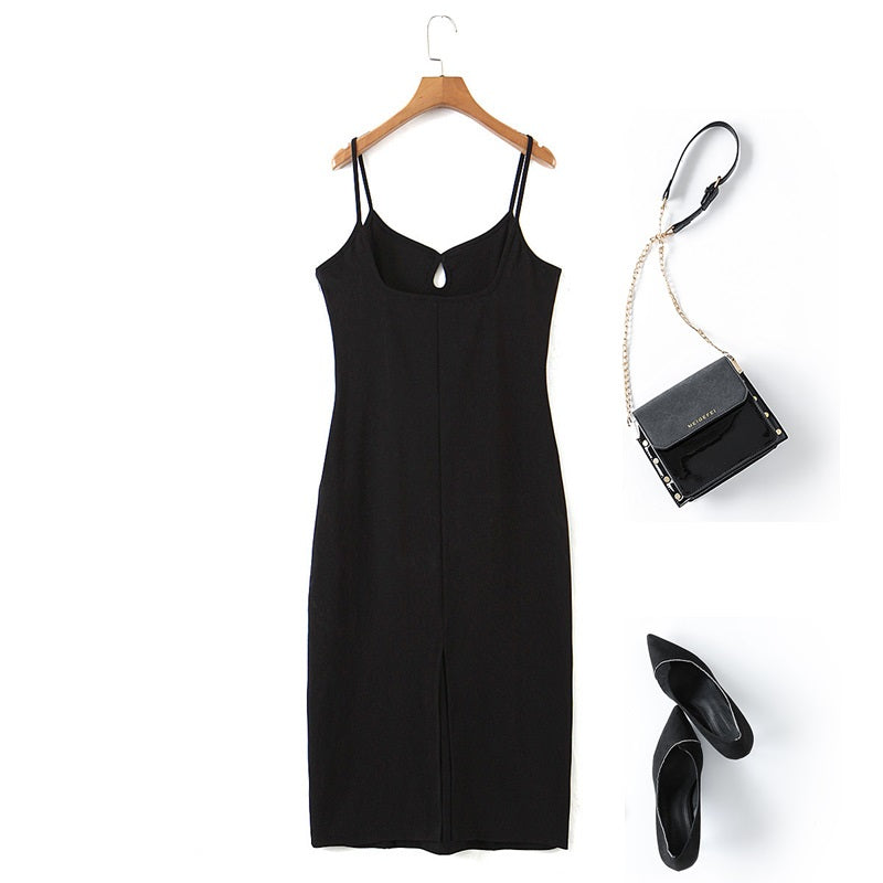 Plus Size Bodycon Dress - Back