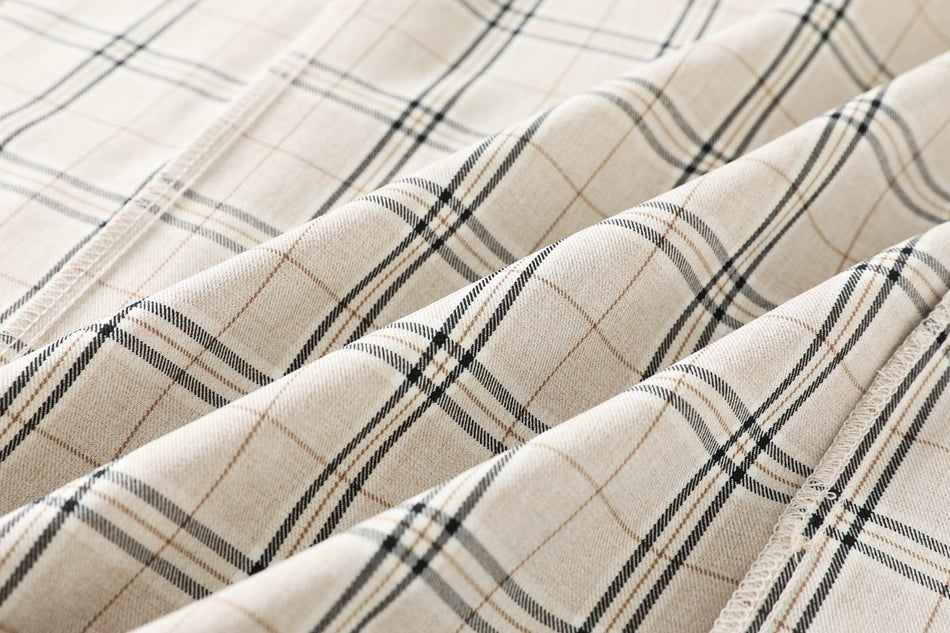 Julissa Plus Size Checks Work Dress