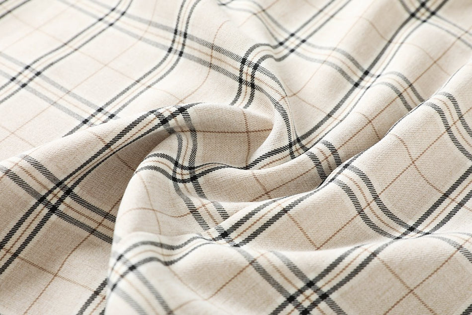 Julissa Plus Size Checks Work Dress