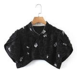 Plus Size Cheongsam Cape and Midi Dress Set