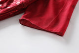 Wyleigh Plus Size Red Evening Dress