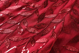 Wyleigh Plus Size Red Evening Dress