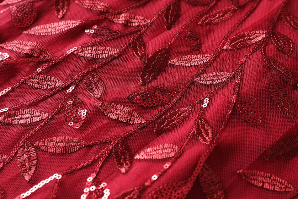 Wyleigh Plus Size Red Evening Dress