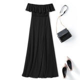 Alivia Plus Size Chiffon Evening Dress