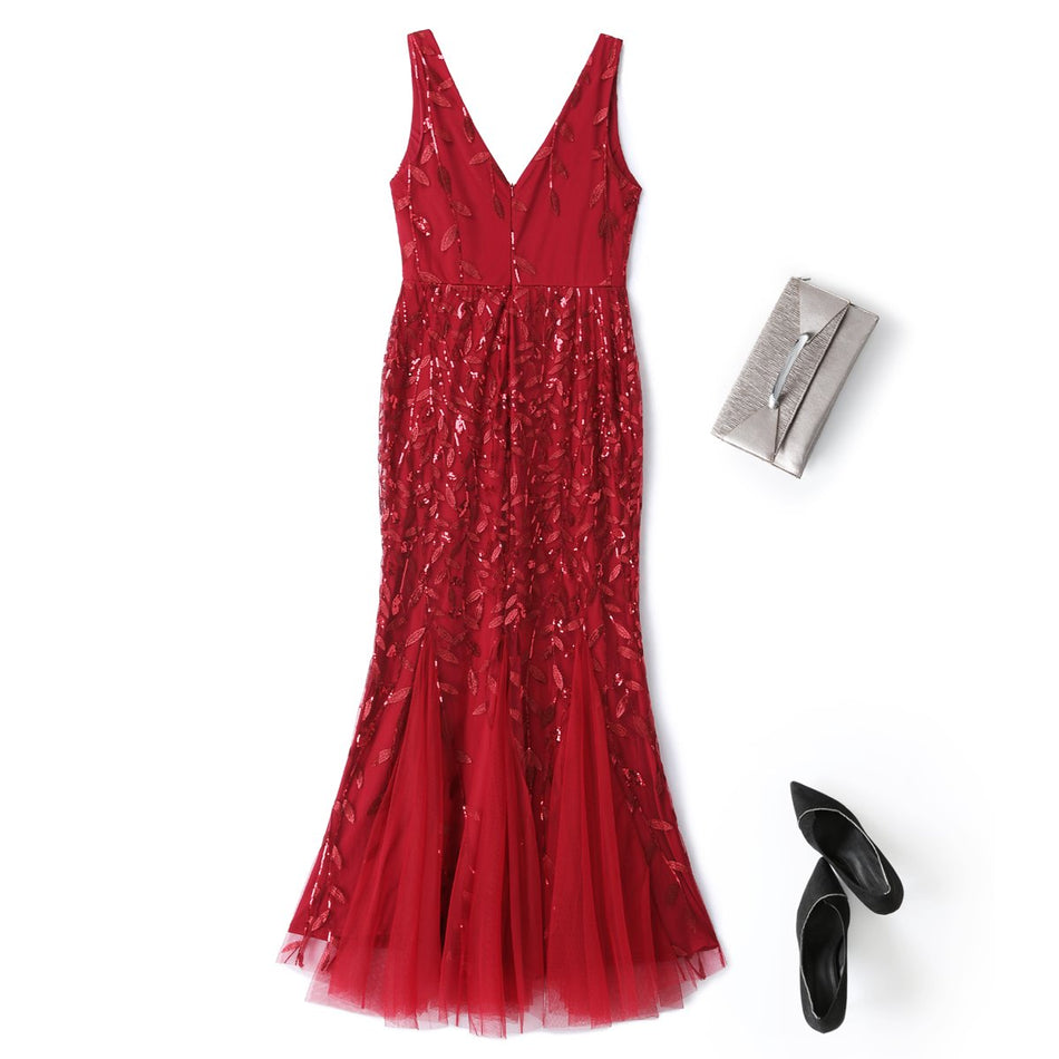 Verna Plus Size Evening Dress