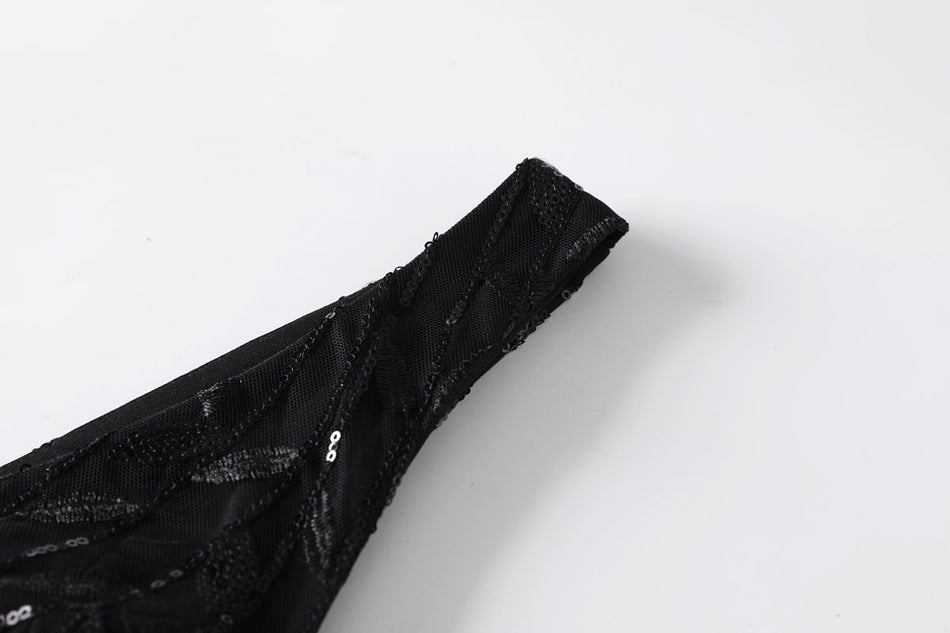 Wynter Plus Size Black Evening Dress