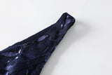 Winslet Plus Size Blue Evening Dress