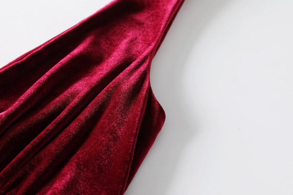 Waiva Plus Size Sequins Evening Gown