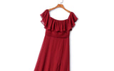 Alivia Plus Size Chiffon Evening Dress
