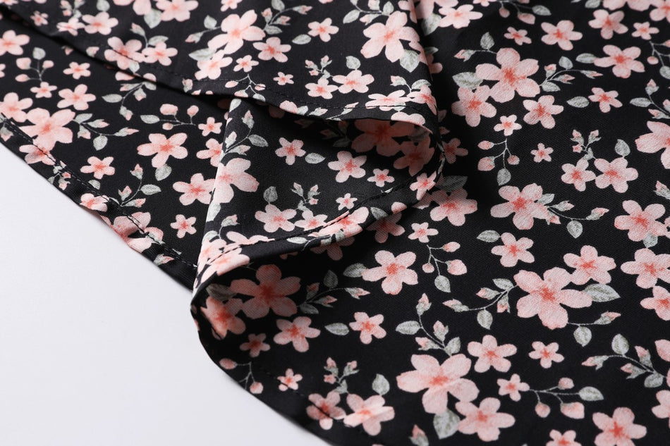 Azalea Plus Size Floral Midi Cheongsam