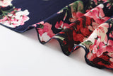 Zariah Plus Size Floral Wrap Maxi Dress