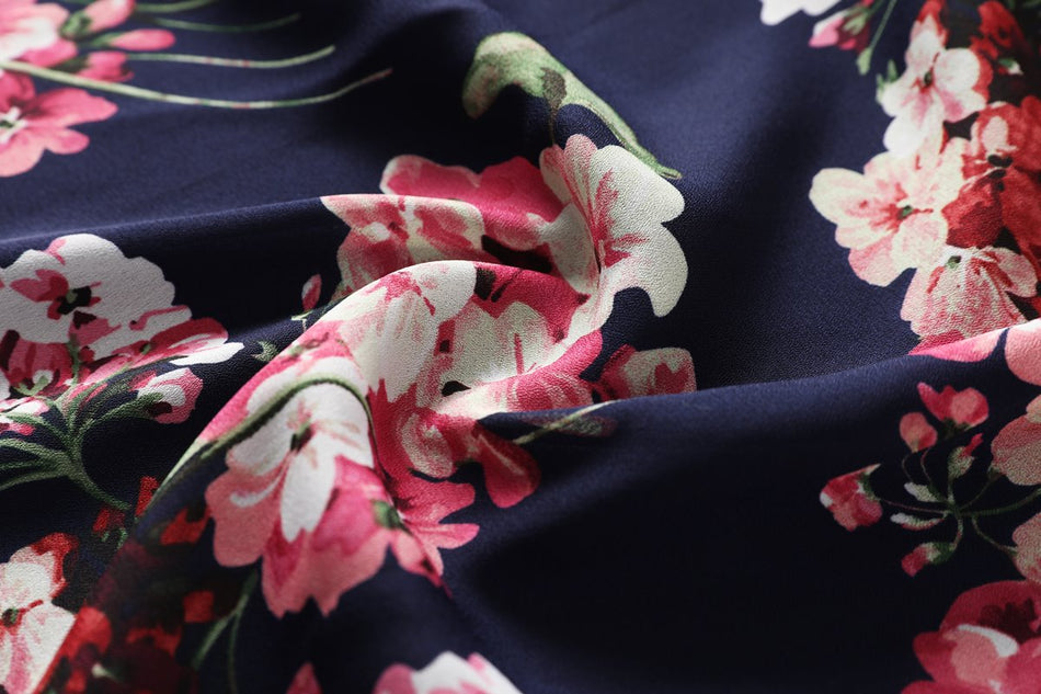 Zariah Plus Size Floral Wrap Maxi Dress