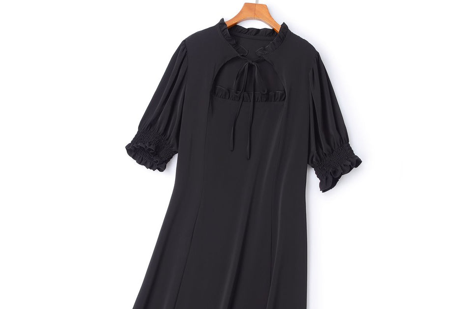 Joy Plus Size High Neck Dress