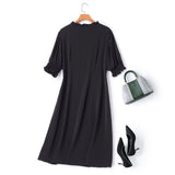 Joy Plus Size High Neck Dress